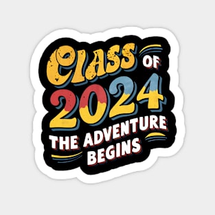 Class of 2024 greaduate the adventure begins Sticker